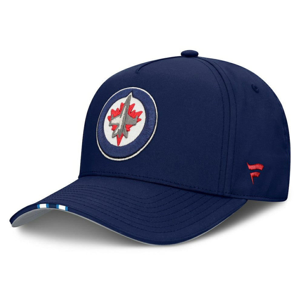 NHL Winnipeg Jets Fanatics 2025 NHL Draft Authentic Pro On-Stage Podium A-Frame Adjustable Hat