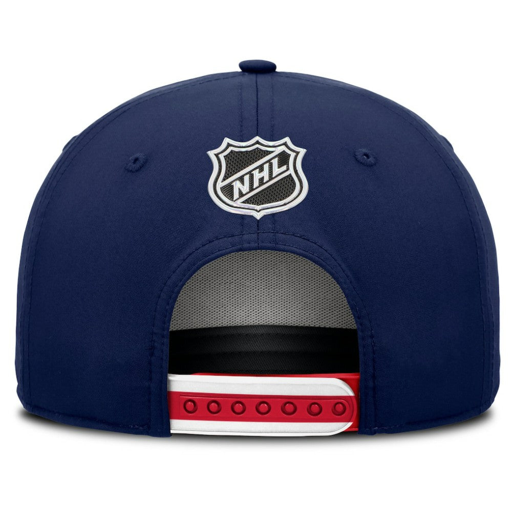 NHL New York Rangers Fanatics 2025 NHL Draft Authentic Pro On-Stage Podium A-Frame Adjustable Hat