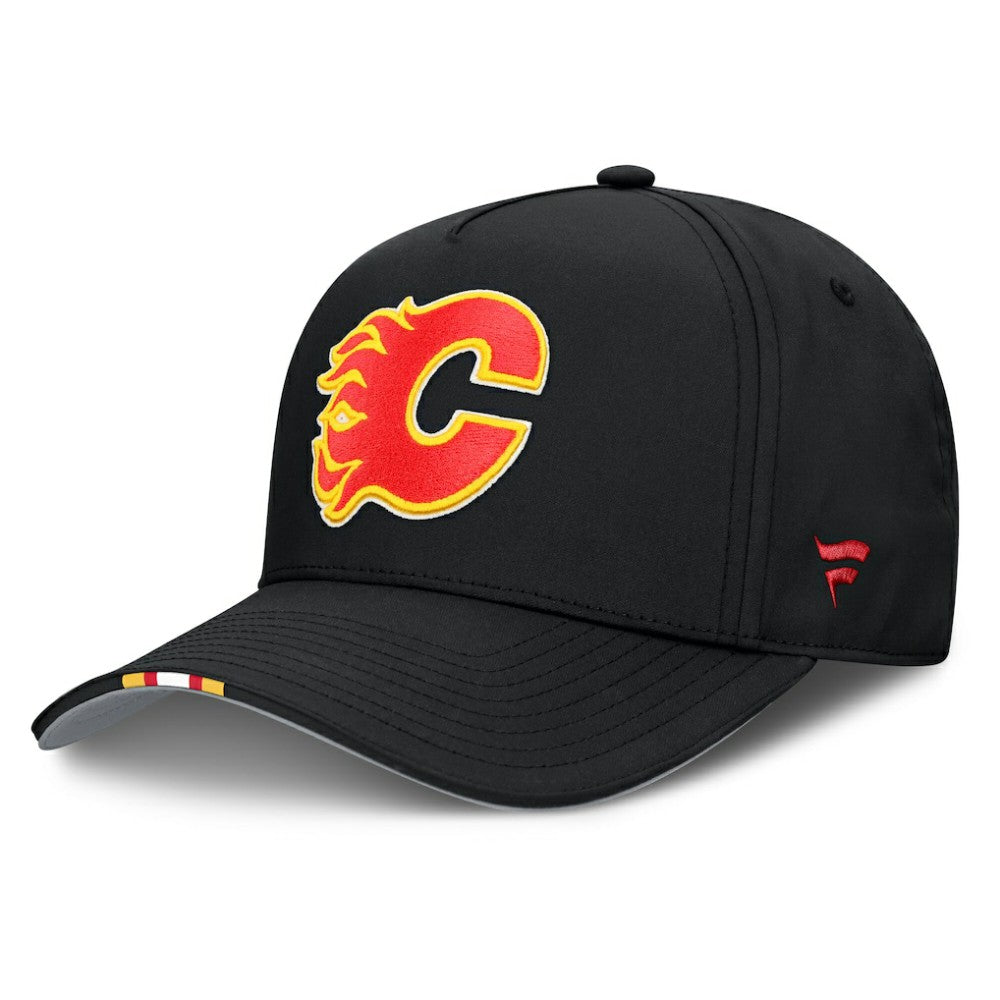 NHL Calgary Flames Fanatics 2025 NHL Draft Authentic Pro On-Stage Podium A-Frame Adjustable Hat