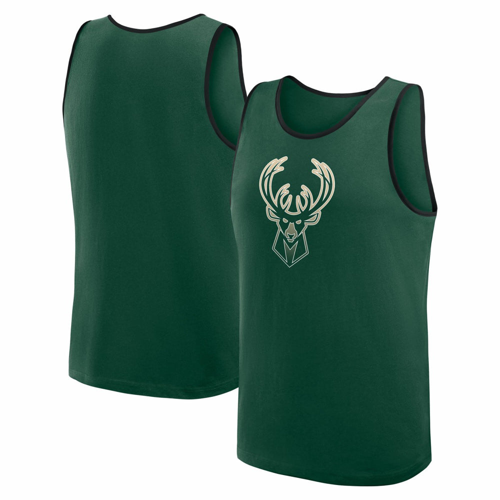 Milwaukee Bucks Logo Athletic Unmatched Success Tank Top