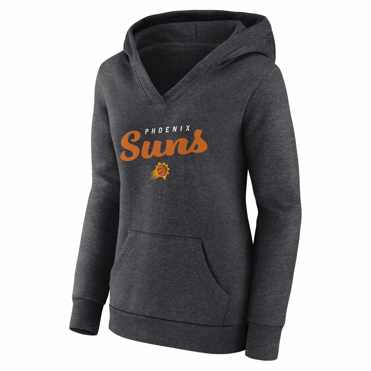 Phoenix Suns Logo Athletic Women's Triumphant V-Neck Pullover Hoodie