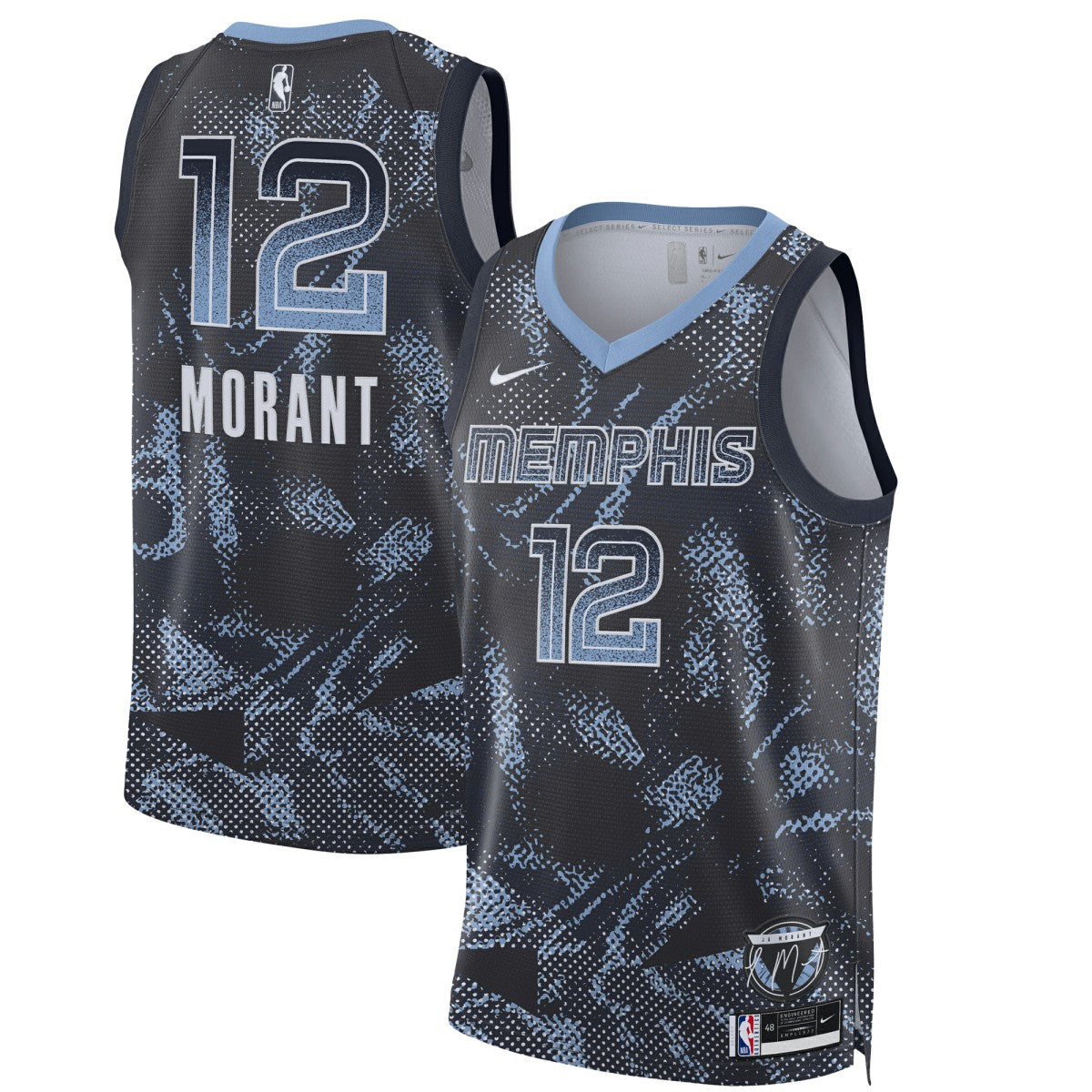 Nike Ja Morant Memphis Grizzlies Unisex 2025 Select Series Swingman Player Jersey