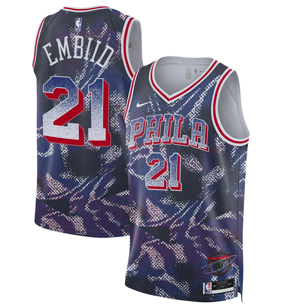 Nike Joel Embiid Philadelphia 76ers Unisex 2025 Select Series Swingman Player Jersey