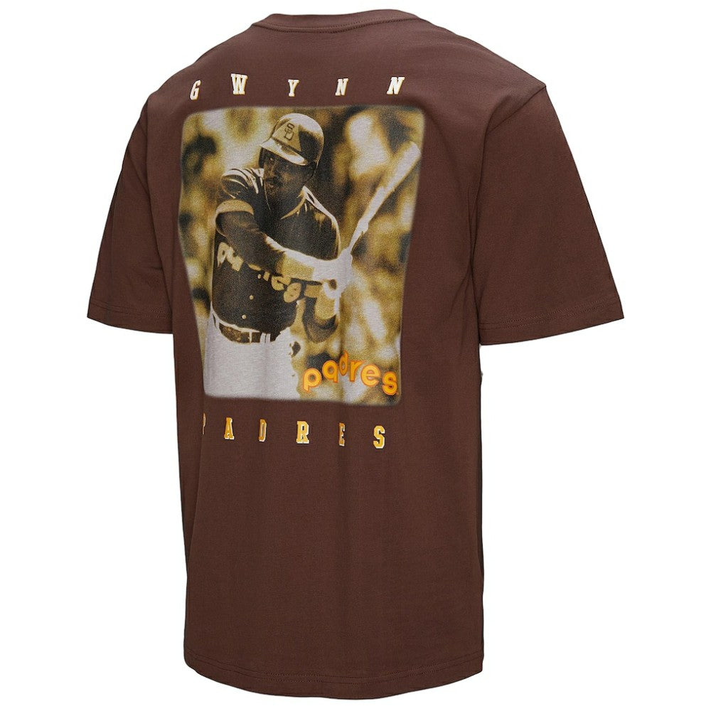 Brown Tony Gwynn San Diego Padres Mitchell & Ness Legends Collection Vintage Logo T-Shirt