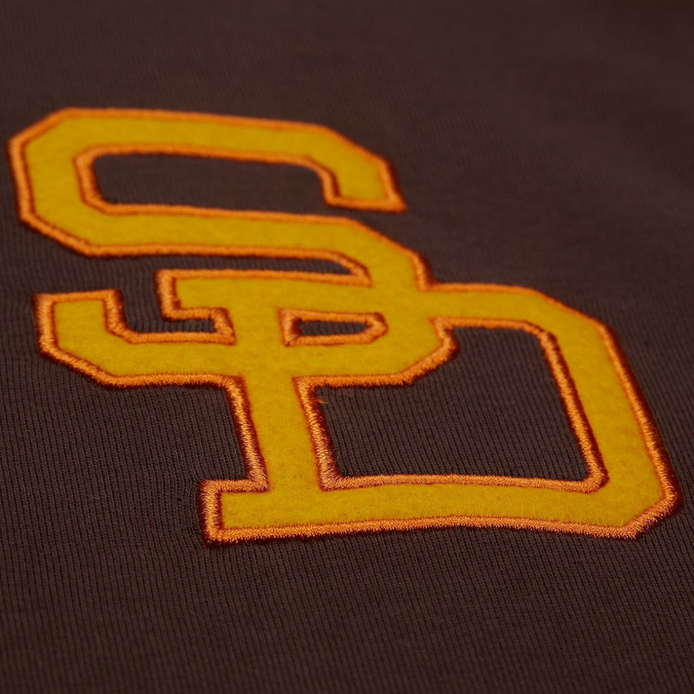 Brown Tony Gwynn San Diego Padres Mitchell & Ness Legends Collection Vintage Logo T-Shirt