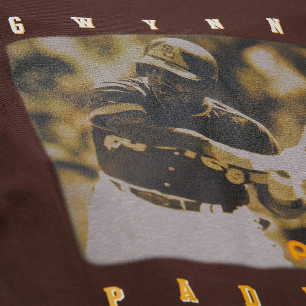 Brown Tony Gwynn San Diego Padres Mitchell & Ness Legends Collection Vintage Logo T-Shirt