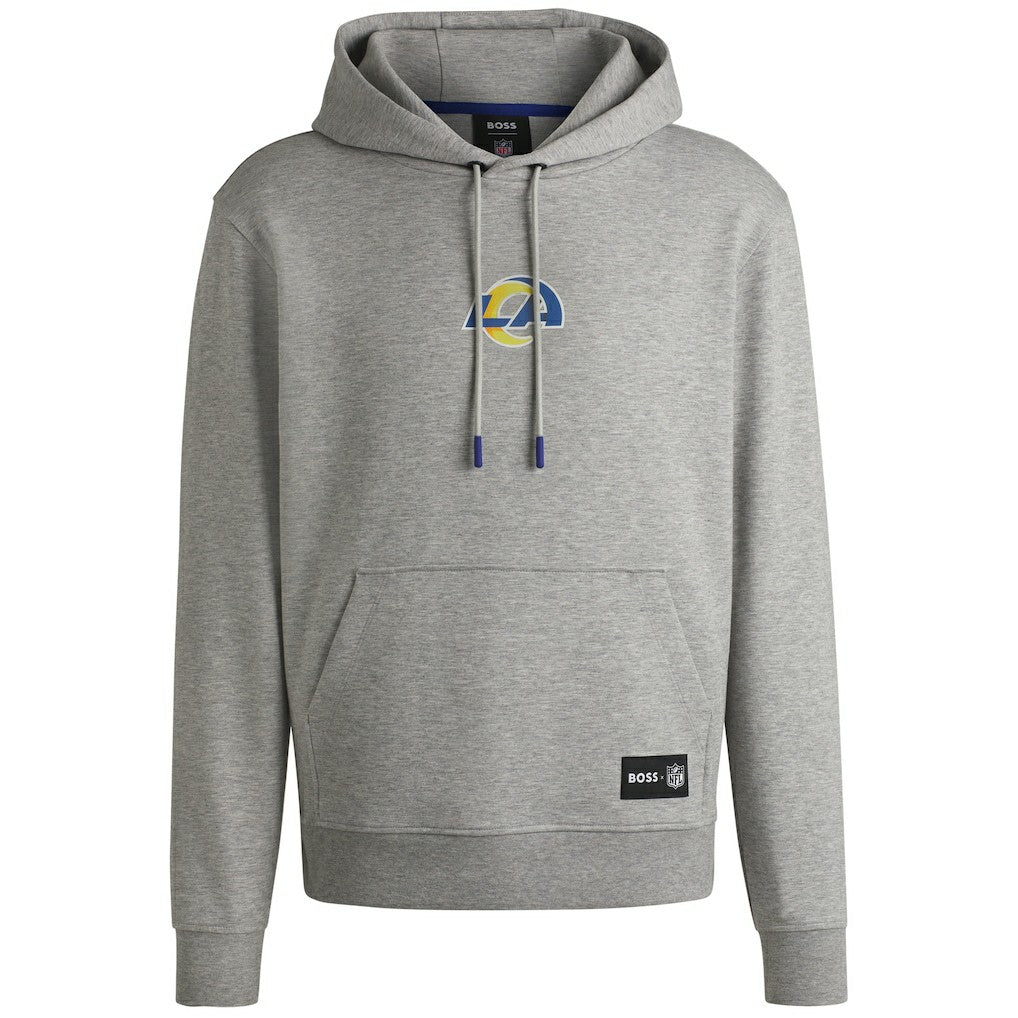 Hugo Boss Unisex Woodson Tri-Blend Hoodie - Los Angeles Rams Hoodies