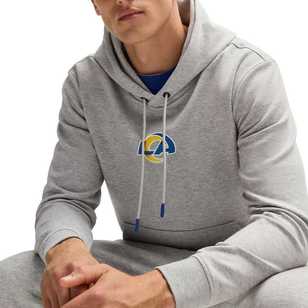 Hugo Boss Unisex Woodson Tri-Blend Hoodie - Los Angeles Rams Hoodies
