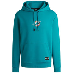 Hugo Boss Unisex Woodson Tri-Blend Hoodie - Miami Dolphins Hoodies