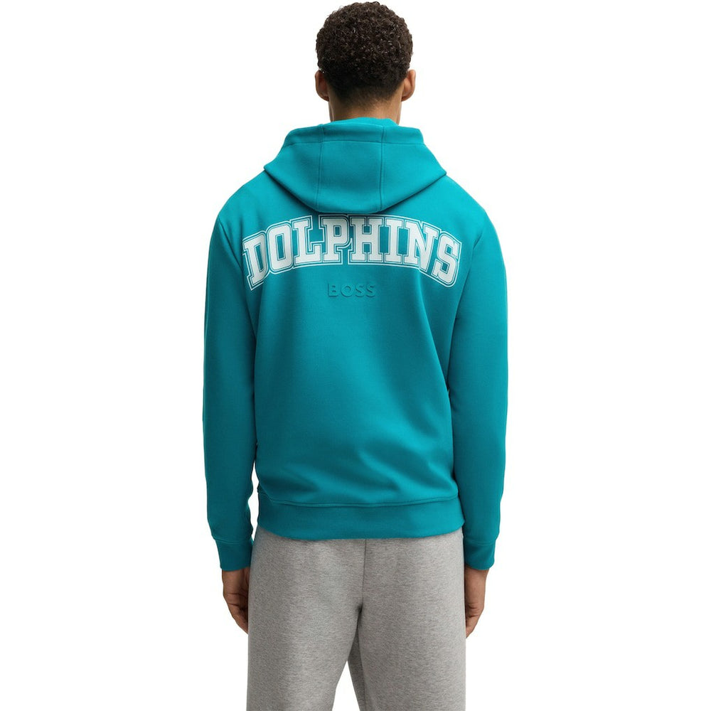 Hugo Boss Unisex Woodson Tri-Blend Hoodie - Miami Dolphins Hoodies