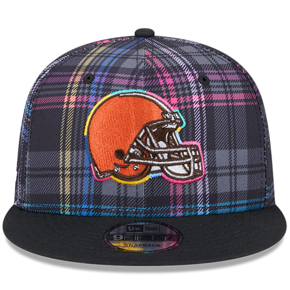 2024 NFL Crucial Catch Plaid 9FIFTY Snapback Hat - Cleveland Browns Hats