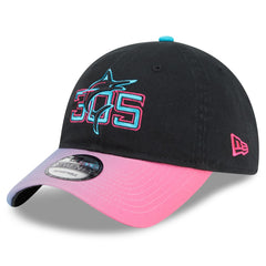 Black/Pink Miami Marlins New Era 2025 City Connect 9TWENTY Adjustable Hat