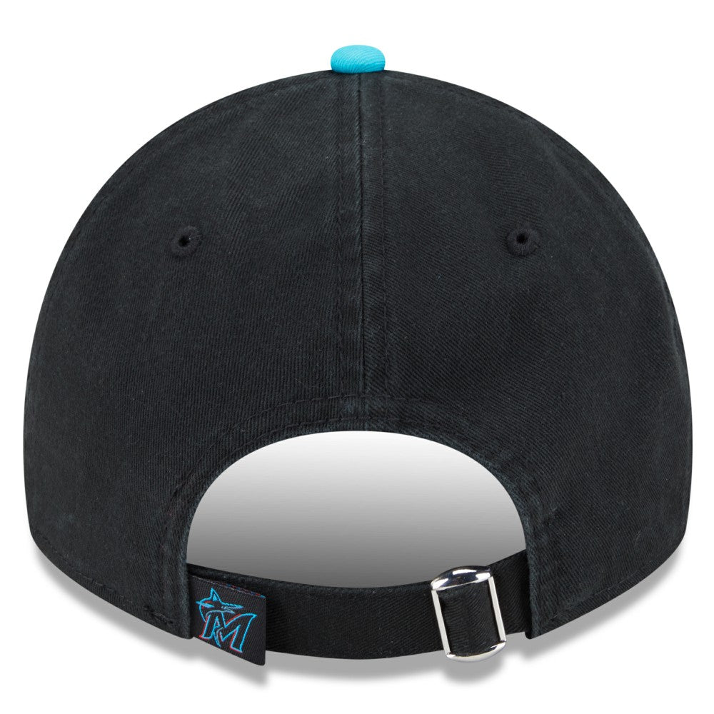 Black/Pink Miami Marlins New Era 2025 City Connect 9TWENTY Adjustable Hat
