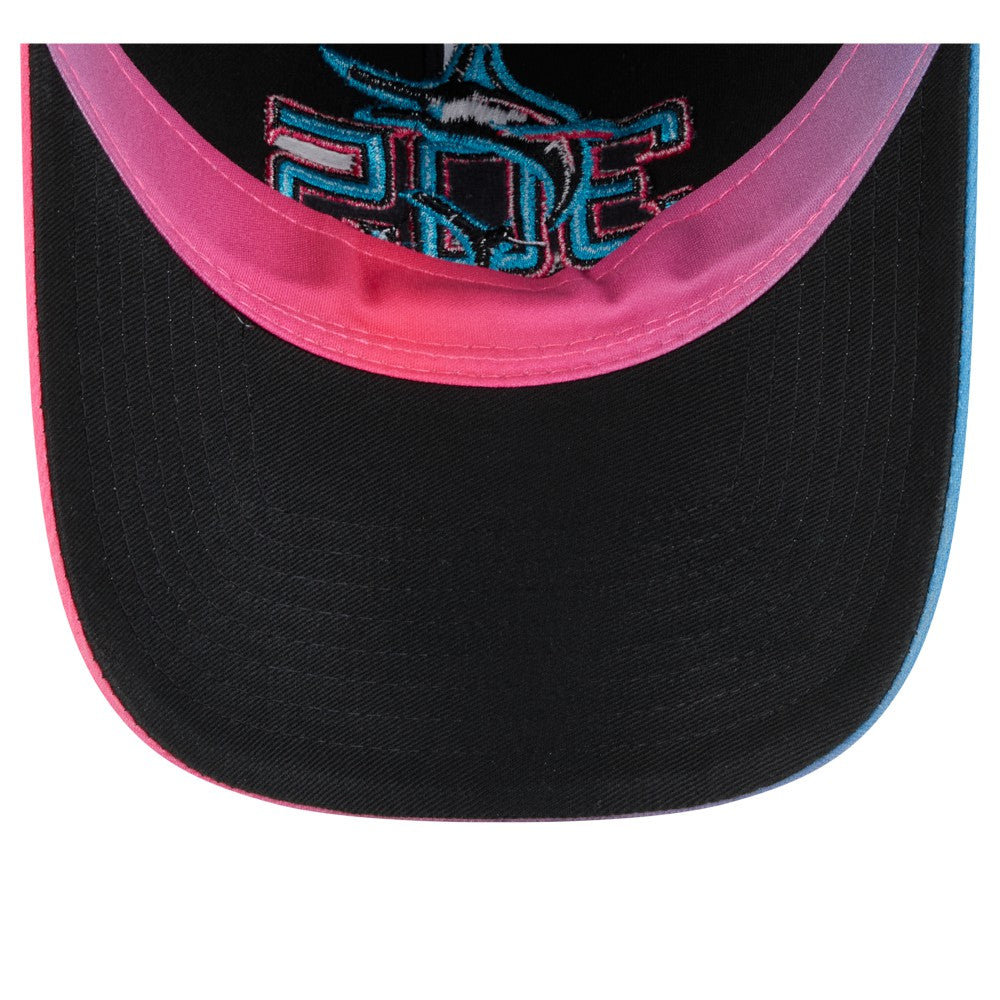 Black/Pink Miami Marlins New Era 2025 City Connect 9TWENTY Adjustable Hat