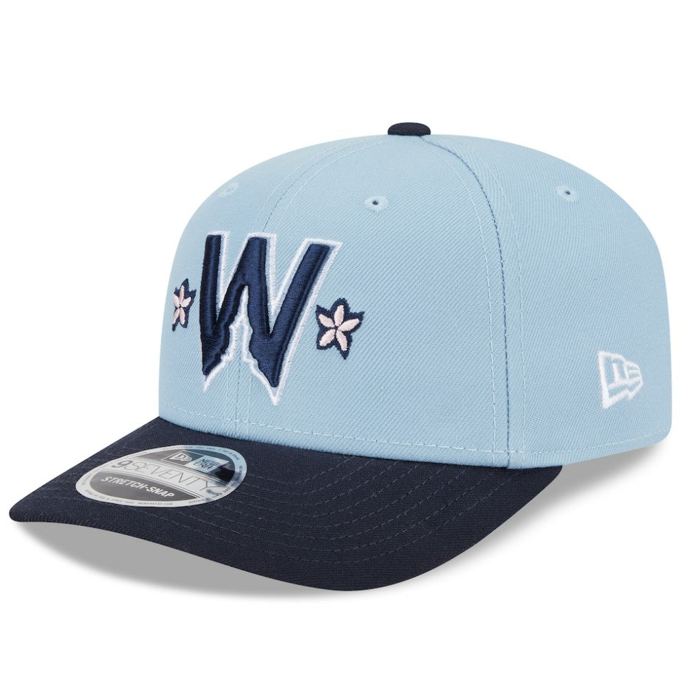 Light Blue/Navy Washington Nationals New Era 2025 City Connect 9SEVENTY Adjustable Hat