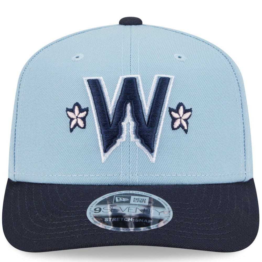 Light Blue/Navy Washington Nationals New Era 2025 City Connect 9SEVENTY Adjustable Hat