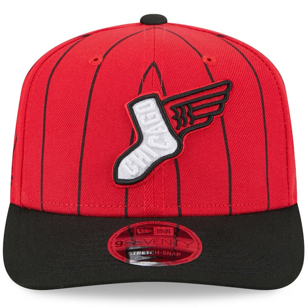 Red/Black Chicago White Sox New Era 2025 City Connect 9SEVENTY Adjustable Hat