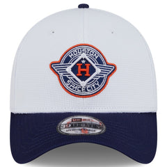 White/Navy Houston Astros New Era 2025 City Connect Batting Practice 39THIRTY Flex Hat