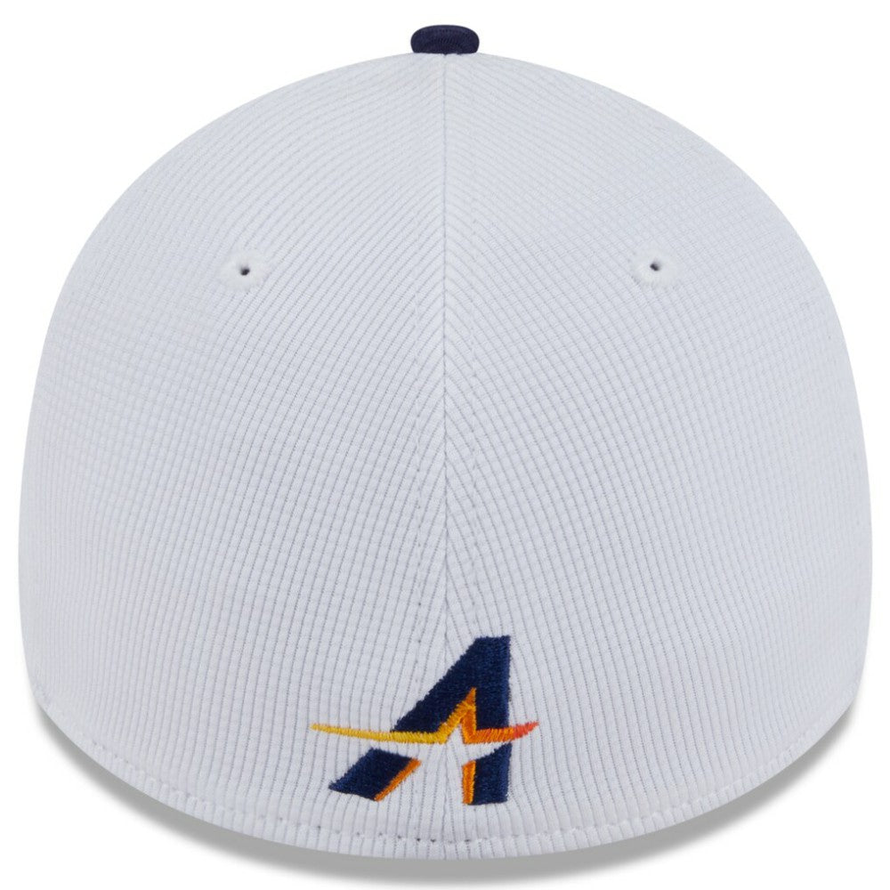 White/Navy Houston Astros New Era 2025 City Connect Batting Practice 39THIRTY Flex Hat
