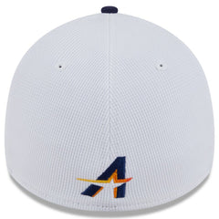 White/Navy Houston Astros New Era 2025 City Connect Batting Practice 39THIRTY Flex Hat