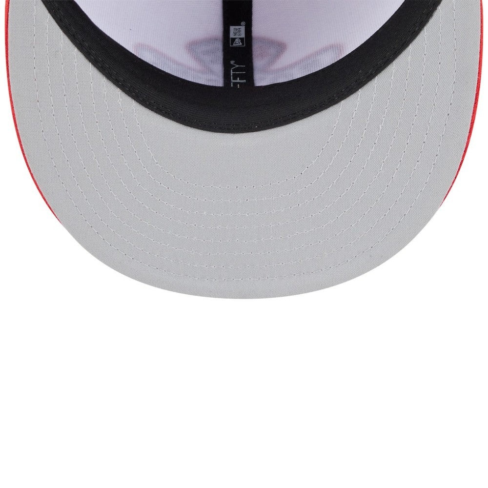 White/Red Chicago White Sox New Era 2025 City Connect Batting Practice 59FIFTY Fitted Hat