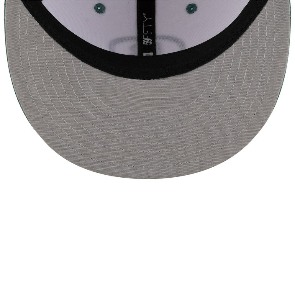 White/Green Boston Red Sox New Era 2025 City Connect Batting Practice 59FIFTY Fitted Hat