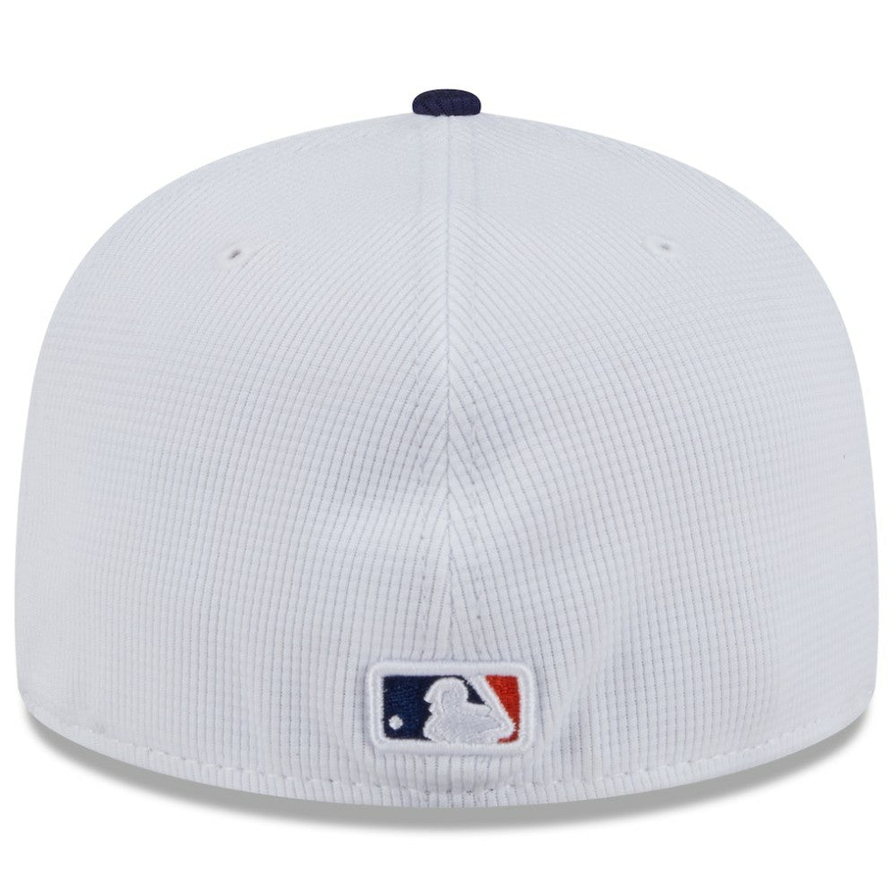 White/Navy Houston Astros New Era 2025 City Connect Batting Practice 59FIFTY Fitted Hat