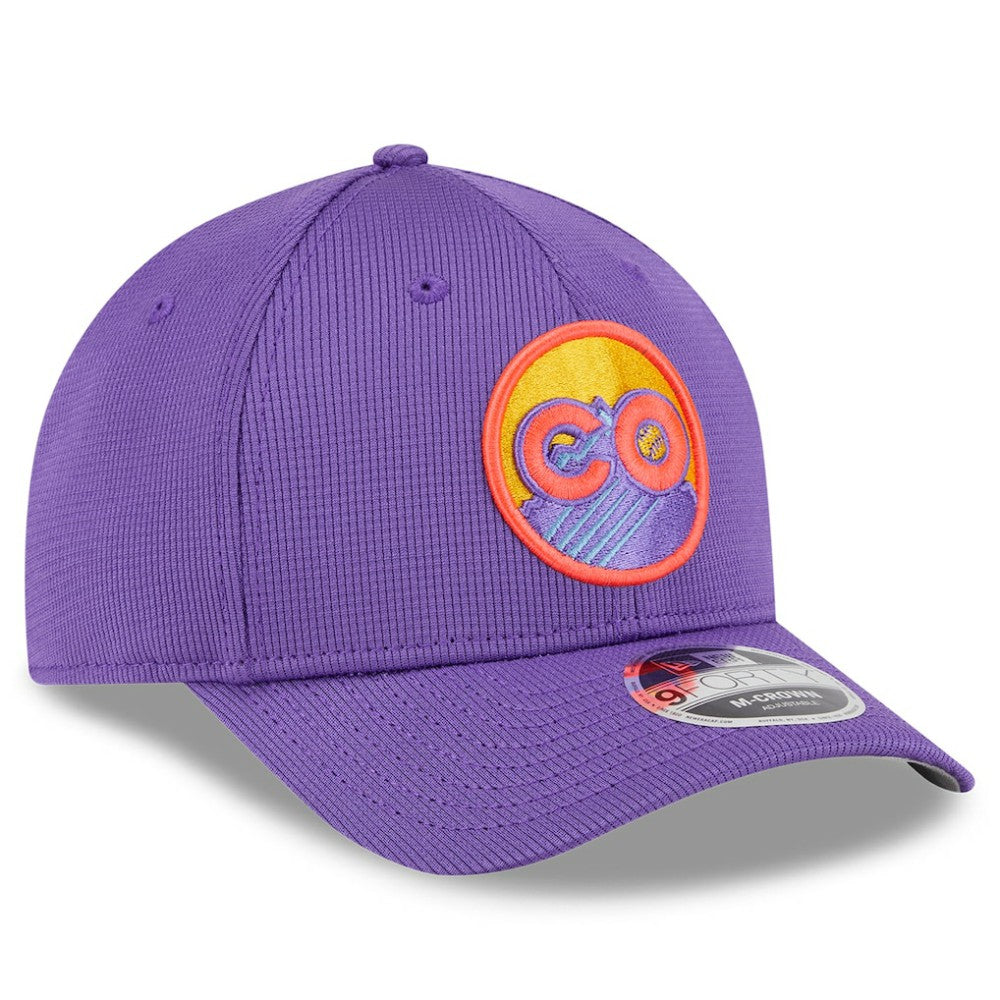 Purple Colorado Rockies New Era 2025 City Connect Batting Practice 9FORTY Adjustable Hat