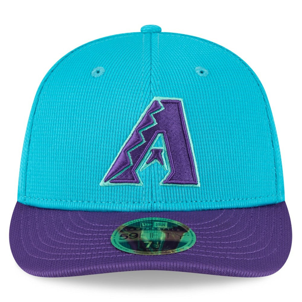 Teal/Purple Arizona Diamondbacks New Era 2025 City Connect Low Profile 59FIFTY Fitted Hat