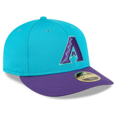 Teal/Purple Arizona Diamondbacks New Era 2025 City Connect Low Profile 59FIFTY Fitted Hat
