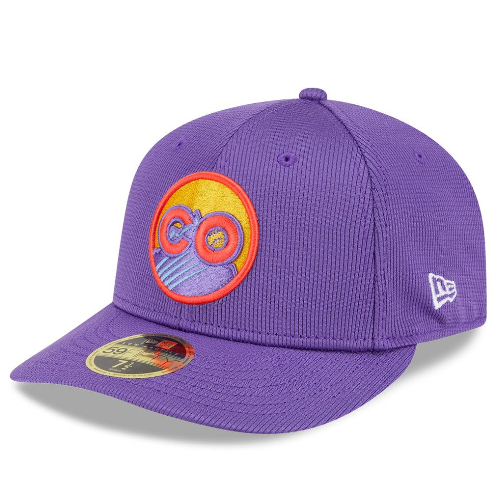 Purple Colorado Rockies New Era 2025 City Connect Batting Practice Low Profile 59FIFTY Fitted Hat
