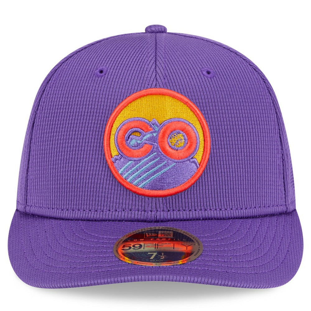 Purple Colorado Rockies New Era 2025 City Connect Batting Practice Low Profile 59FIFTY Fitted Hat