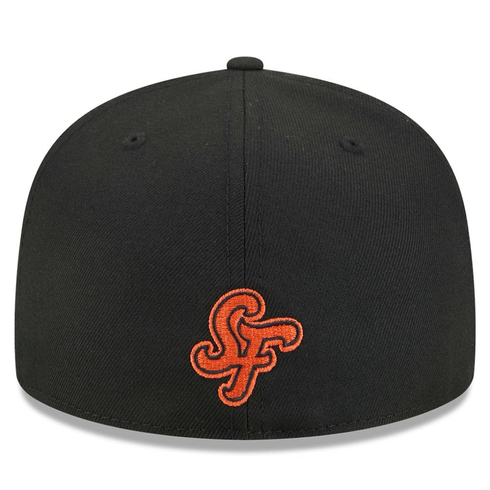 Black San Francisco Giants New Era 2025 City Connect Wordmark 59FIFTY Fitted Hat