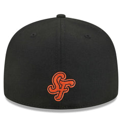 Black San Francisco Giants New Era 2025 City Connect Wordmark 59FIFTY Fitted Hat
