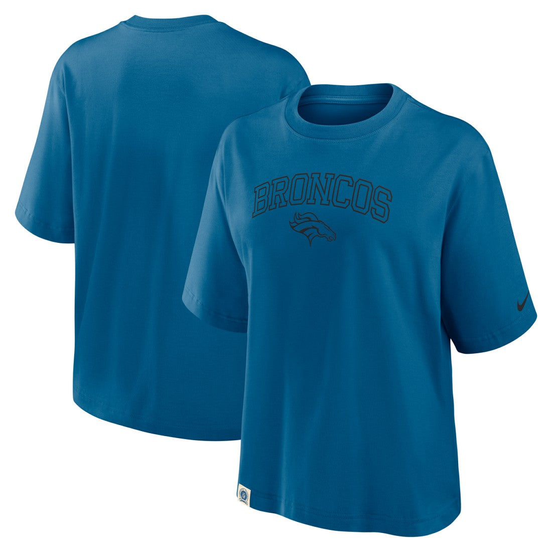 Women's Glory Arch Boxy T-Shirt - Denver Broncos T-shirts