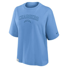 Women's Glory Arch Boxy T-Shirt - Los Angeles Chargers T-shirts