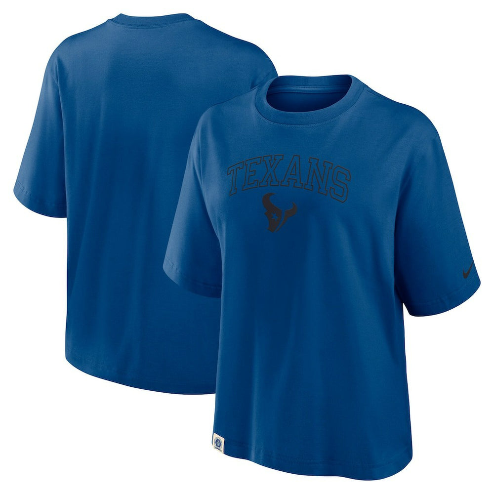 Women's Glory Arch Boxy T-Shirt - Houston Texans T-shirts