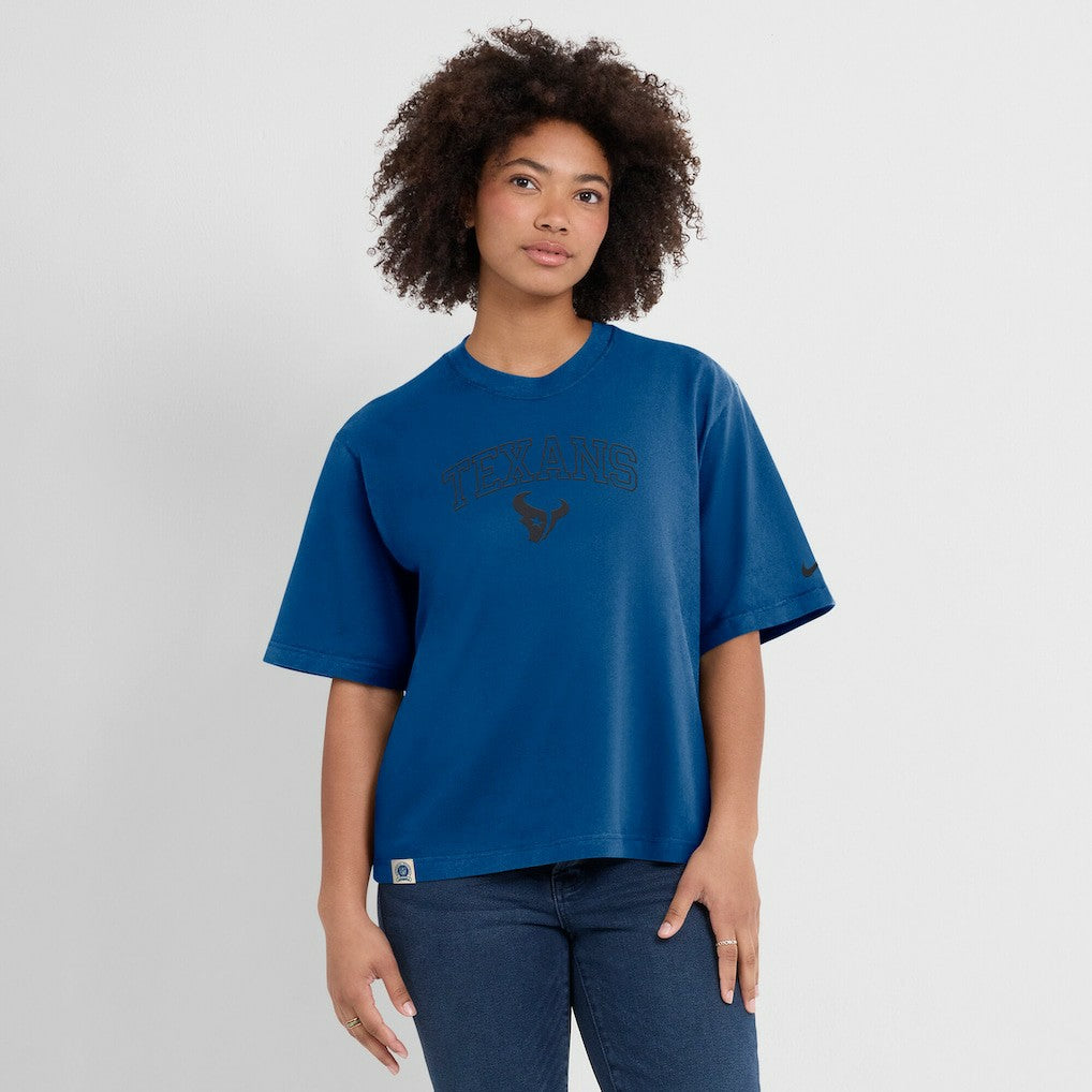 Women's Glory Arch Boxy T-Shirt - Houston Texans T-shirts