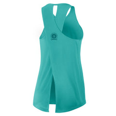 Women's Glory Open-Back Crisscross Dri-FIT Tank Top - Miami Dolphins Tops