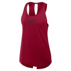 Women's Glory Open-Back Crisscross Dri-FIT Tank Top - Washington Commanders Tops