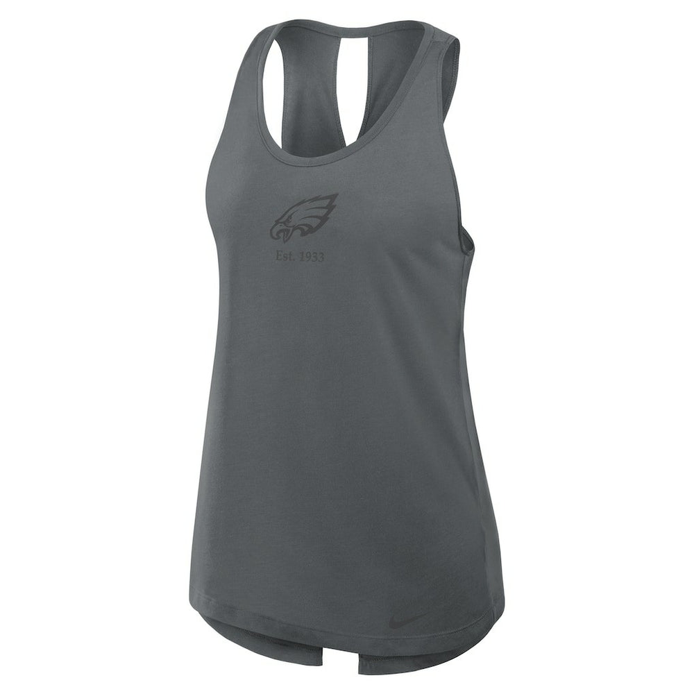 Women's Glory Open-Back Crisscross Dri-FIT Tank Top - Philadelphia Eagles Tops