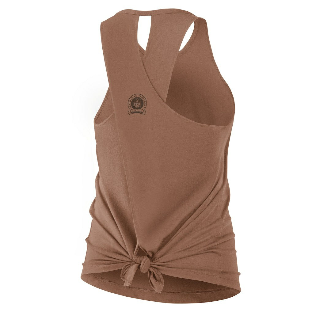 Women's Glory Open-Back Crisscross Dri-FIT Tank Top - Cleveland Browns Tops