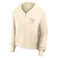 Women's Glory Cropped Full-Zip Hoodie - Tennessee Titans Hoodies