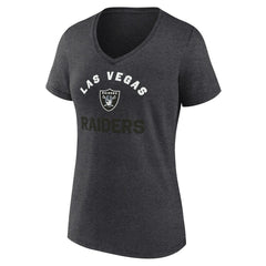 Logo Athletic Women's Unrivaled V-Neck T-Shirt - Las Vegas Raiders T-shirts