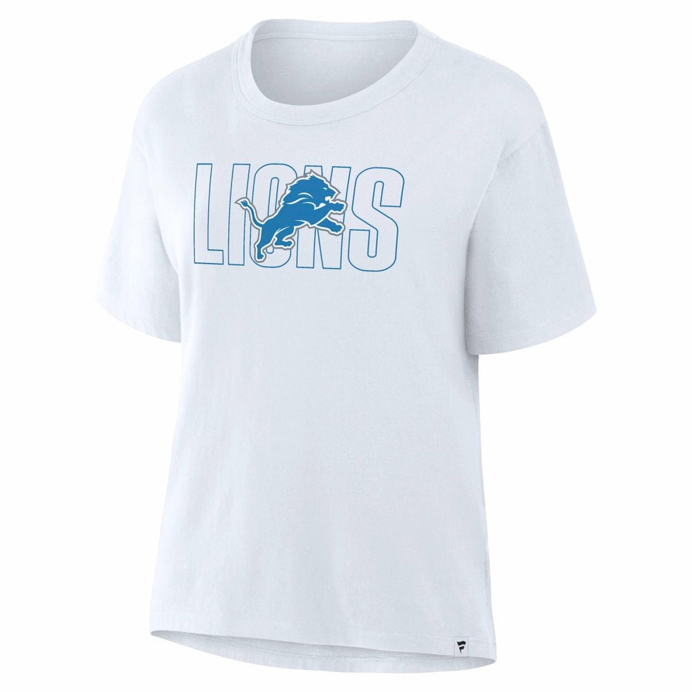 Women's Line Em Up T-Shirt - Detroit Lions T-shirts