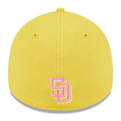 Yellow San Diego Padres New Era City Connect Batting Practice 39THIRTY Flex Hat