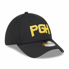 Black Pittsburgh Pirates New Era City Connect Batting Practice 39THIRTY Flex Hat