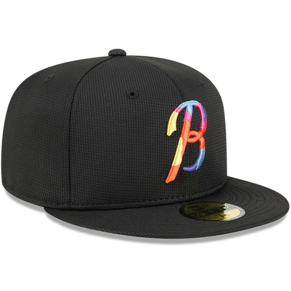 Black Baltimore Orioles New Era City Connect Batting Practice 59FIFTY Fitted Hat