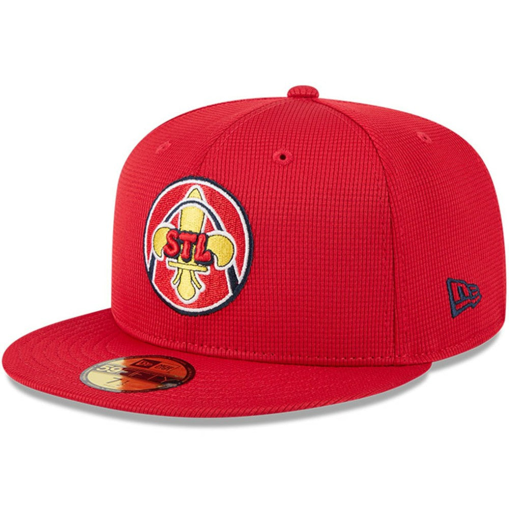 Red St. Louis Cardinals New Era City Connect Batting Practice 59FIFTY Fitted Hat