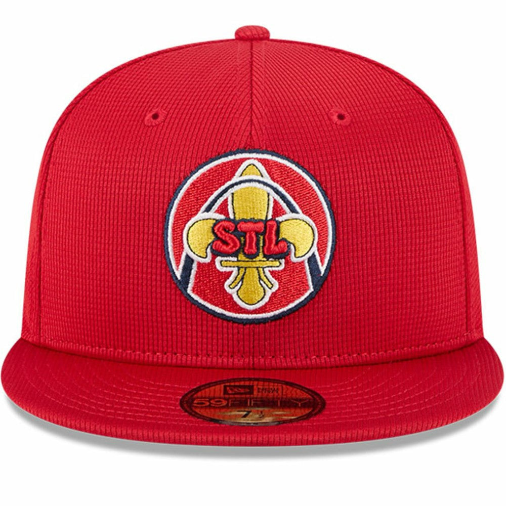 Red St. Louis Cardinals New Era City Connect Batting Practice 59FIFTY Fitted Hat